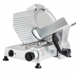 Meat Slicers Ampto 250E Medium Duty Manual Gravity Feed Meat Slicer 10"