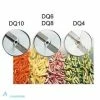 Fruit And Vegetable Slicer Blades Eurodib DQ4 Julienne Disc 4 Mm For Vegetable Cutter TM