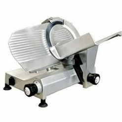 Omcan Food Machinery Meat Slicers Omcan (FMA) 13621 Manual Gravity Feed Meat Slicer 10" - .35 HP