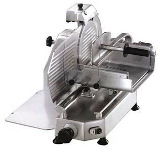 Omcan Food Machinery Meat Slicers Omcan (FMA) 13649 Horizontal Belt Driven Meat Slicer 14" - 1/2 HP 1 Omcan Food Machinery Meat Slicers Omcan (FMA) 13649 Horizontal Belt Driven Meat Slicer 14" - 1/2 HP