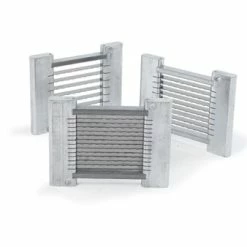 Fruit And Vegetable Slicer Blades Nemco 536-1 Easy Chopper 2 Square Cut Replacement Blade Set 1/4"