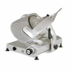 Omcan Food Machinery Meat Slicers Omcan (FMA) 13643 Gear Driven Slicer 14" - 0.35 HP